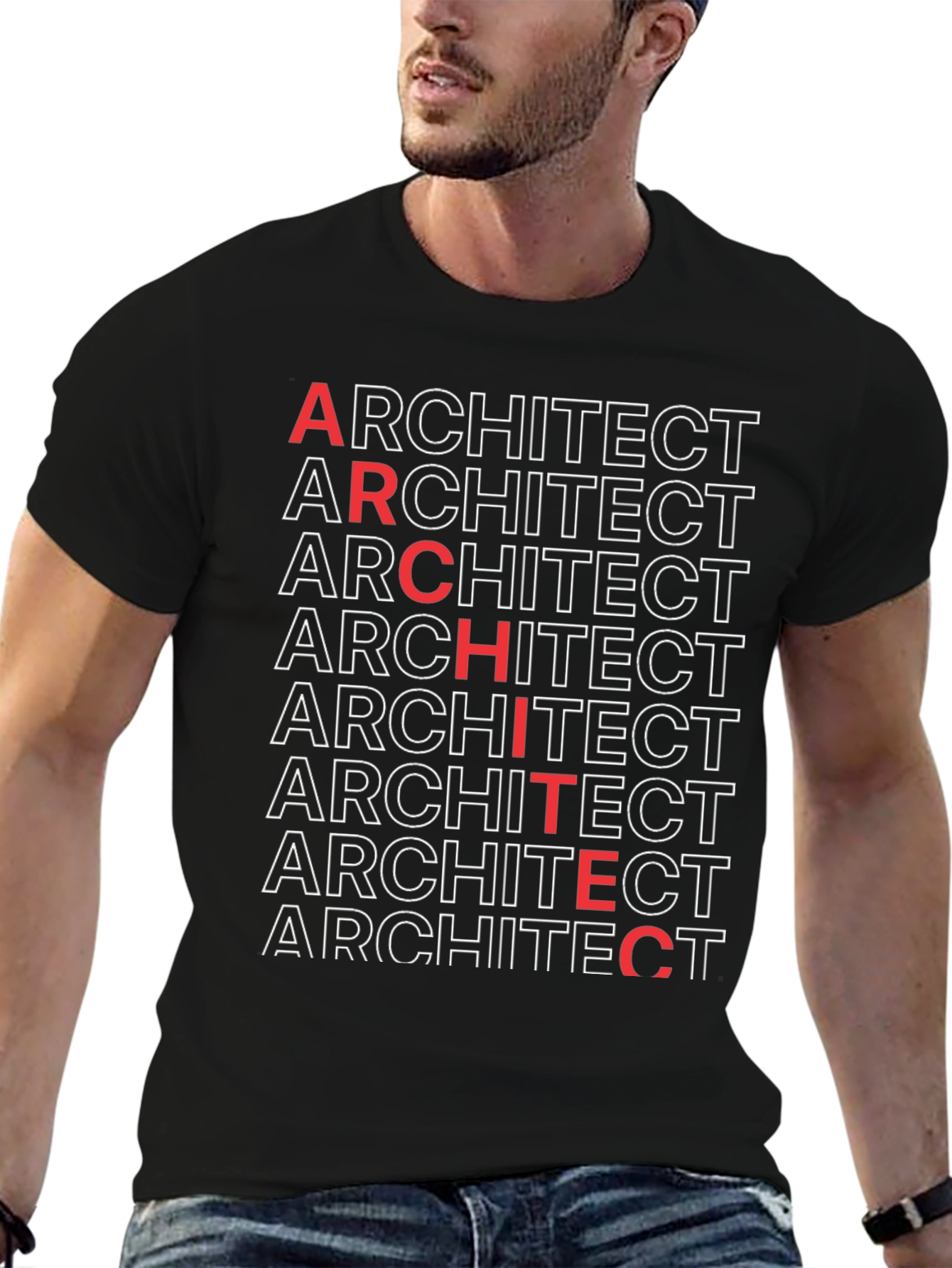 Architect Graphic Tee - Cool Career Pride Shirt