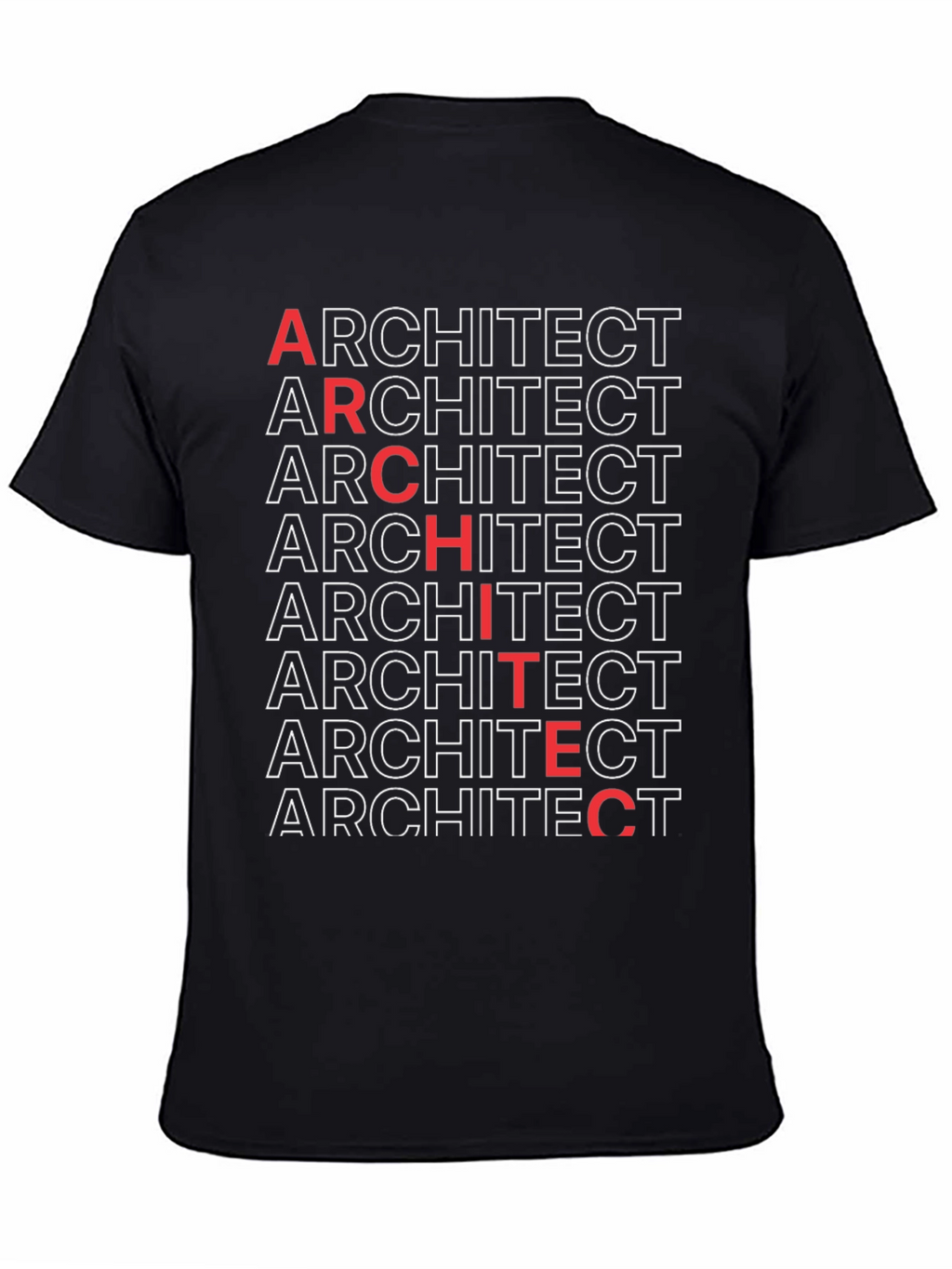 Architect Graphic Tee - Cool Career Pride Shirt