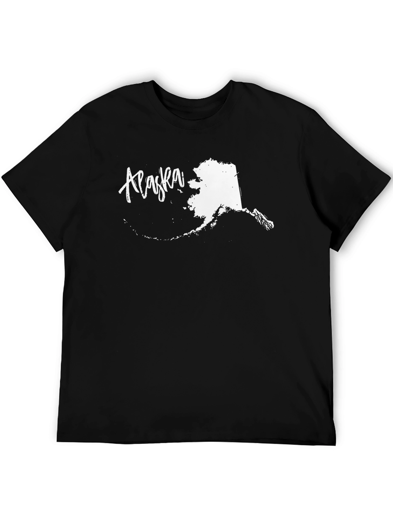 Alaska State Map Graphic Tee - Unisex