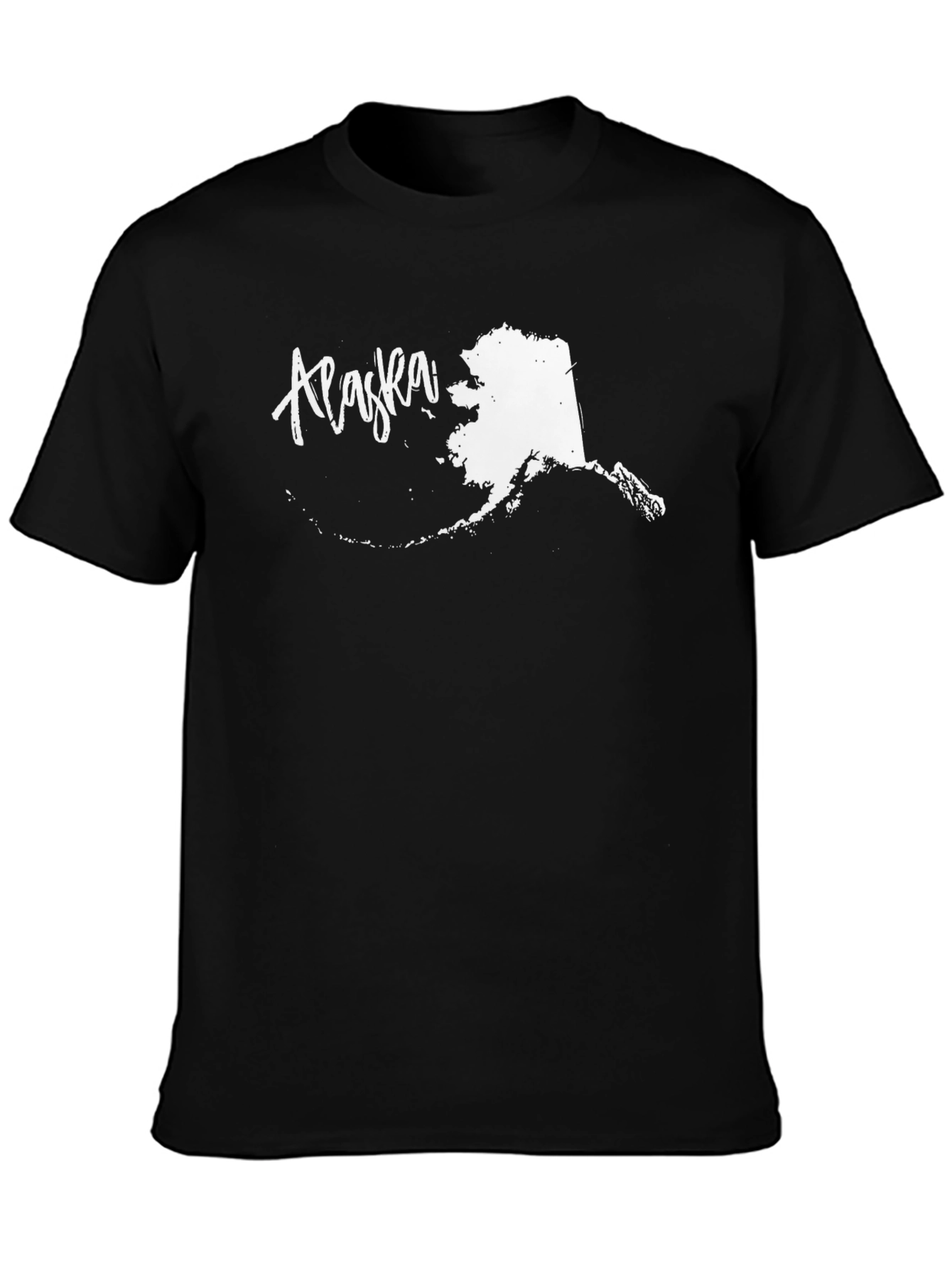 Alaska State Map Graphic Tee - Unisex