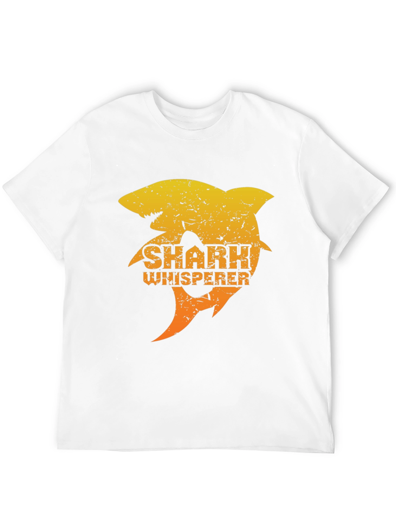 Shark Whisperer Graphic Tee - Novelty Ocean Lover T-Shirt