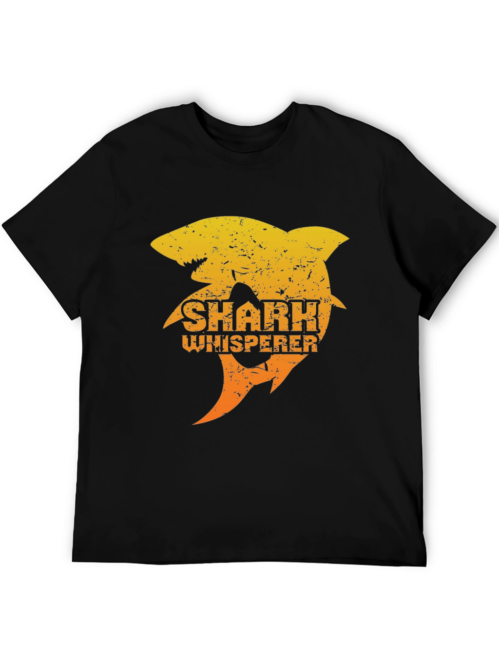 Shark Whisperer Graphic Tee - Novelty Ocean Lover T-Shirt