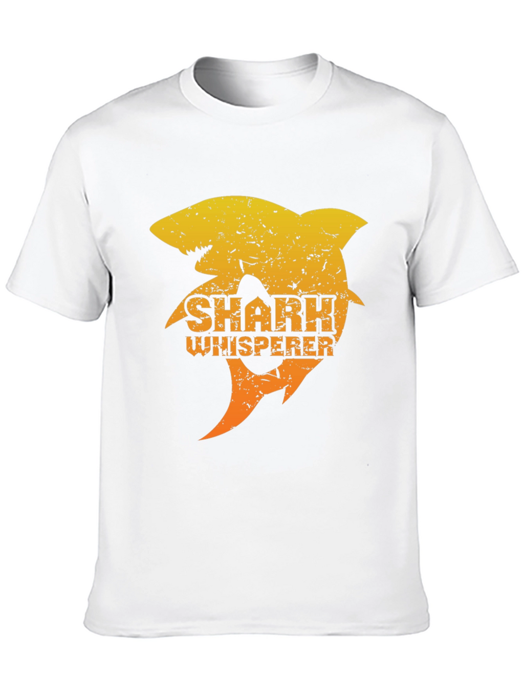 Shark Whisperer Graphic Tee - Novelty Ocean Lover T-Shirt