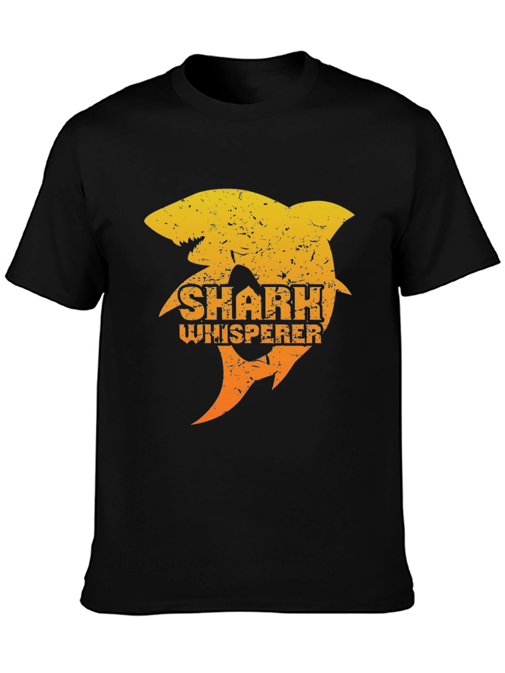 Shark Whisperer Graphic Tee - Novelty Ocean Lover T-Shirt