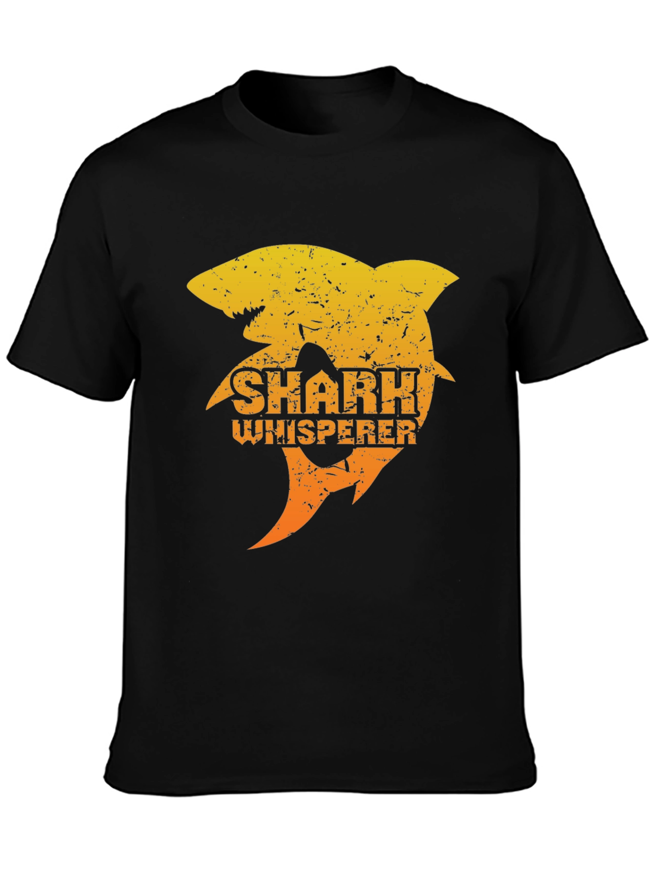Shark Whisperer Graphic Tee - Novelty Ocean Lover T-Shirt