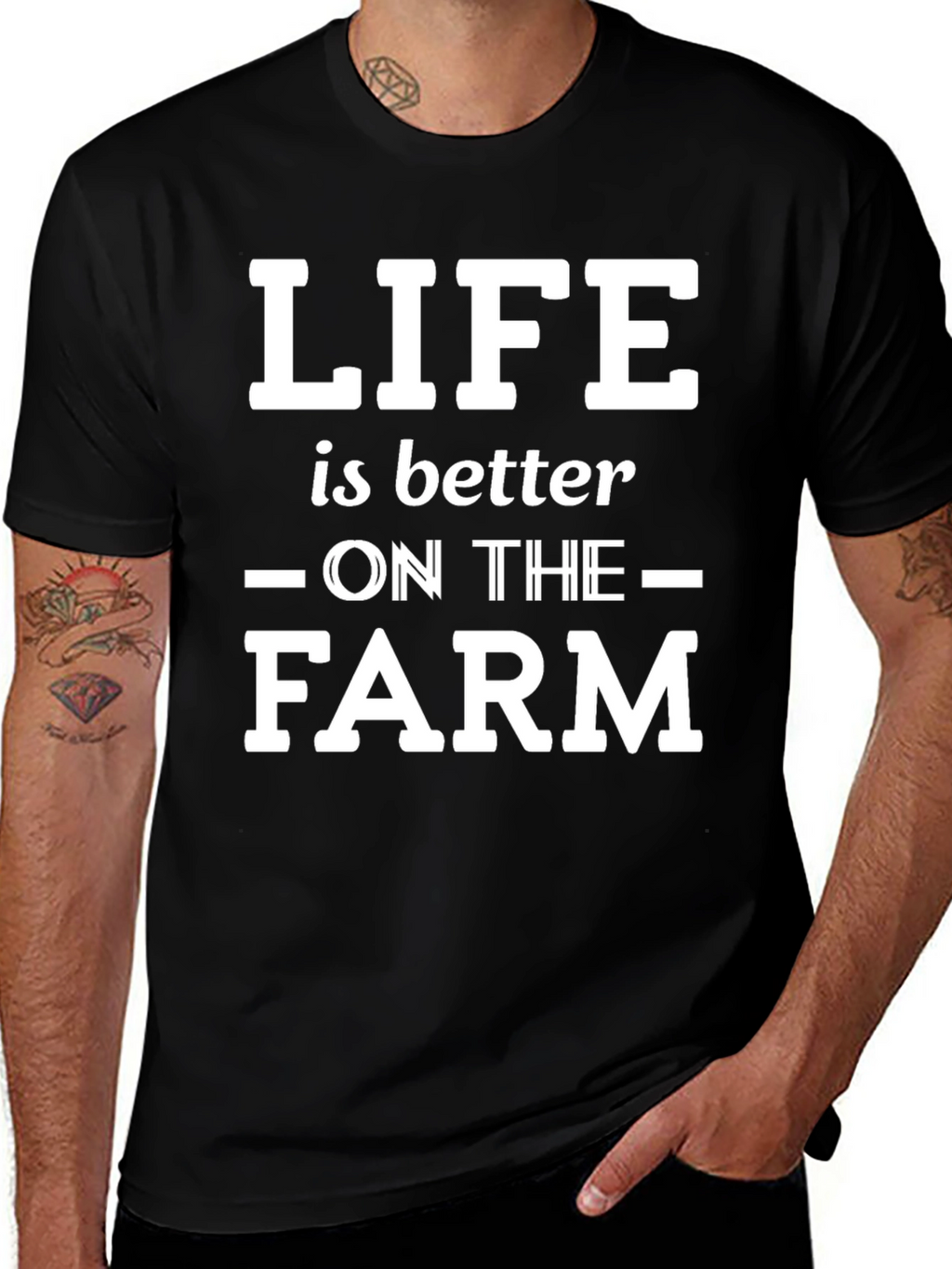 Life is Better on the Farm T-Shirt