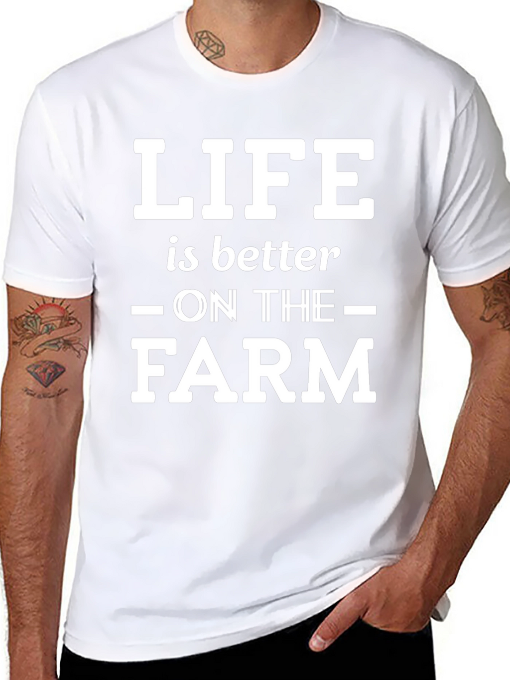 Life is Better on the Farm T-Shirt