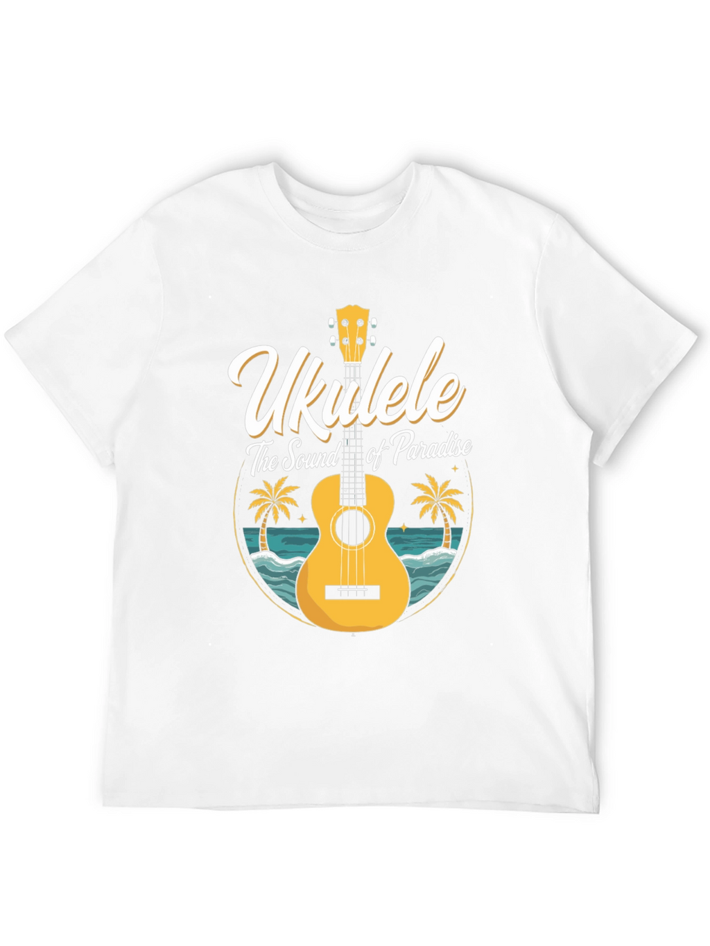 Ukulele Paradise T-Shirt - Island Vibes
