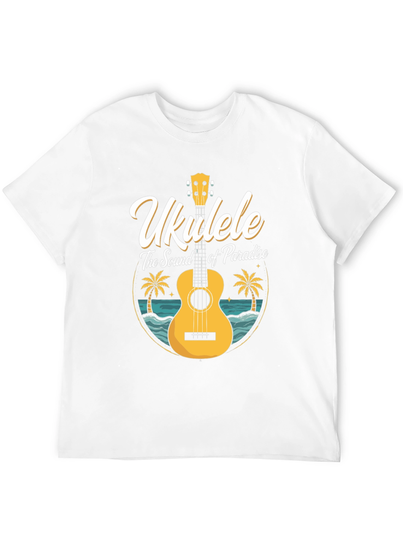 Ukulele Paradise T-Shirt - Island Vibes