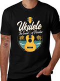 Ukulele Paradise T-Shirt - Island Vibes