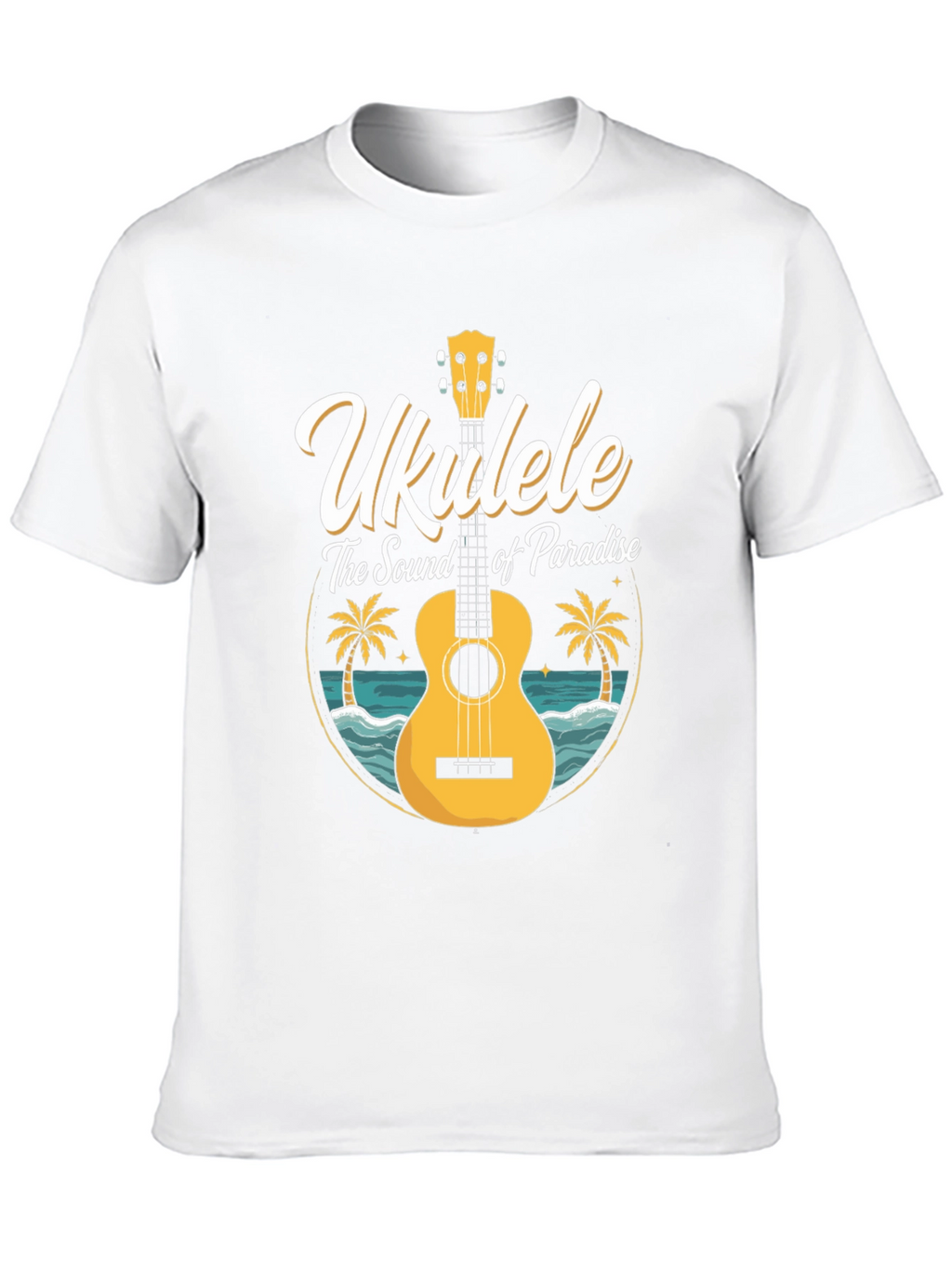 Ukulele Paradise T-Shirt - Island Vibes