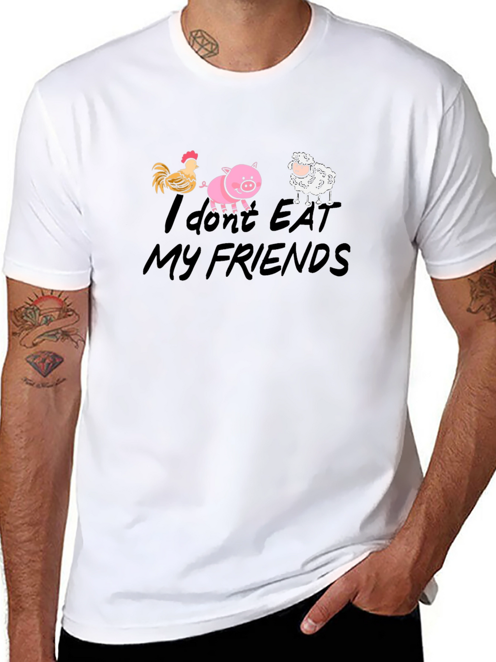 Vegan Animal Friends T-Shirt