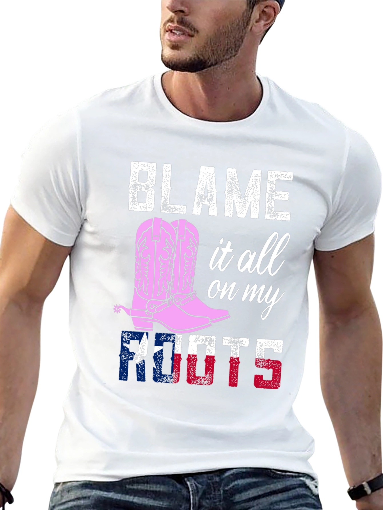 Blame it All on My Roots Graphic Tee