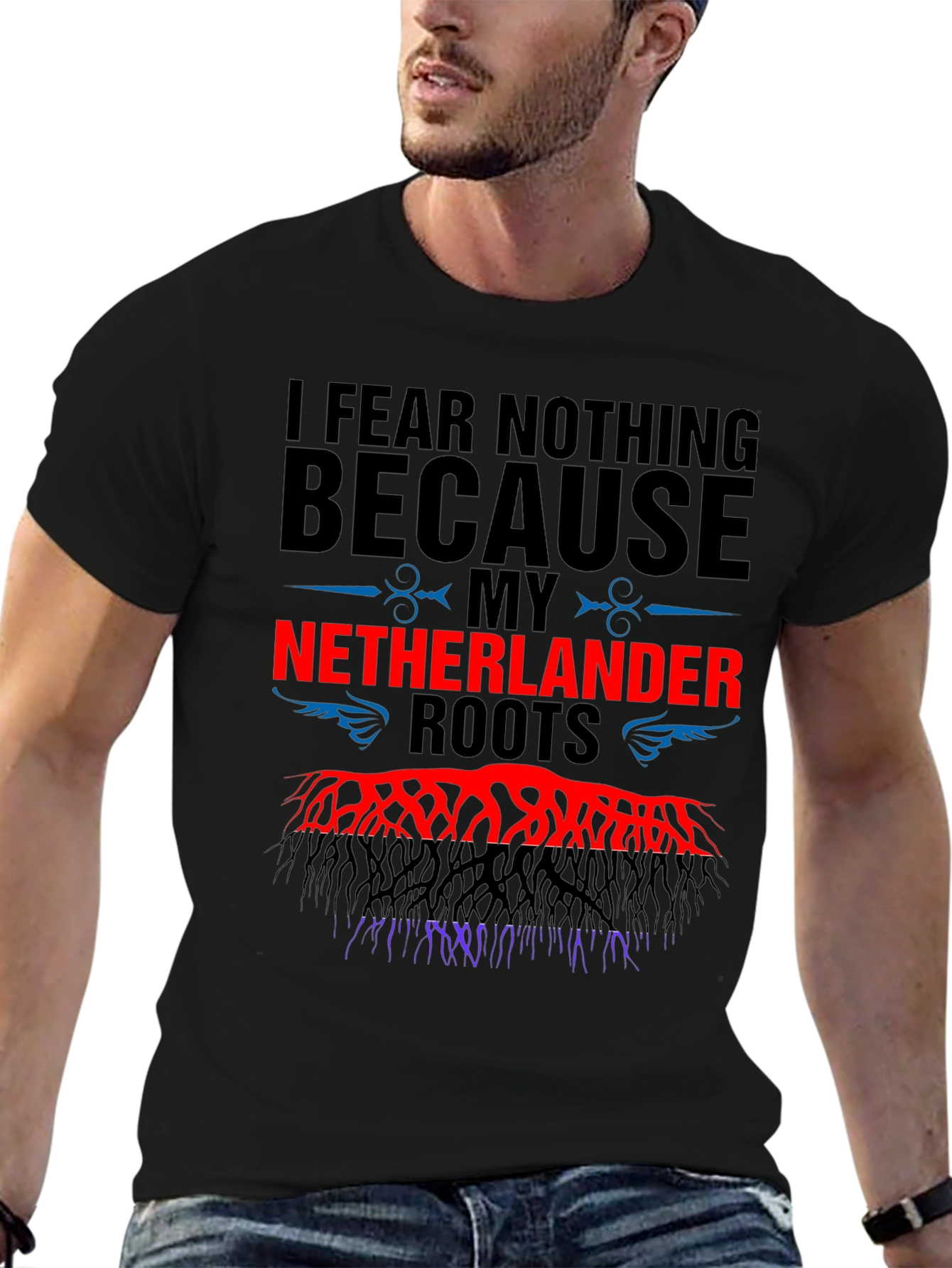 Netherlander Roots Graphic T-Shirt