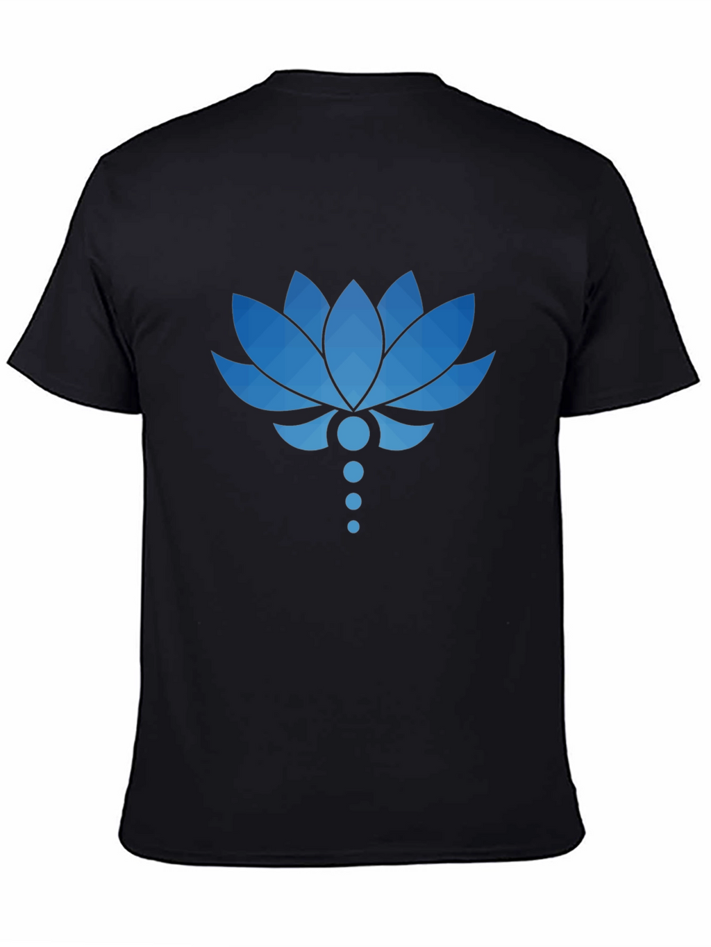 Lotus Flower Graphic T-Shirt - Stylish Mens Tee