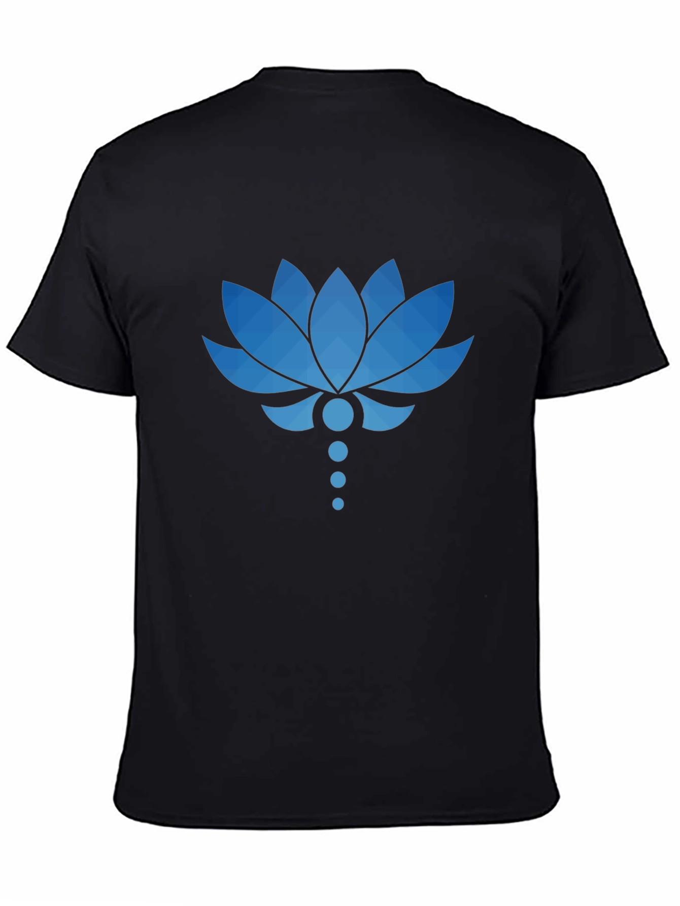 Lotus Flower Graphic T-Shirt - Stylish Mens Tee