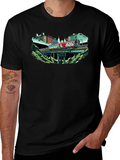 Urban Graffiti Train T-Shirt