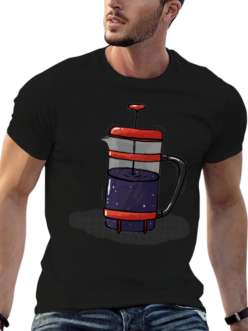 Cosmic Coffee Press Graphic Tee