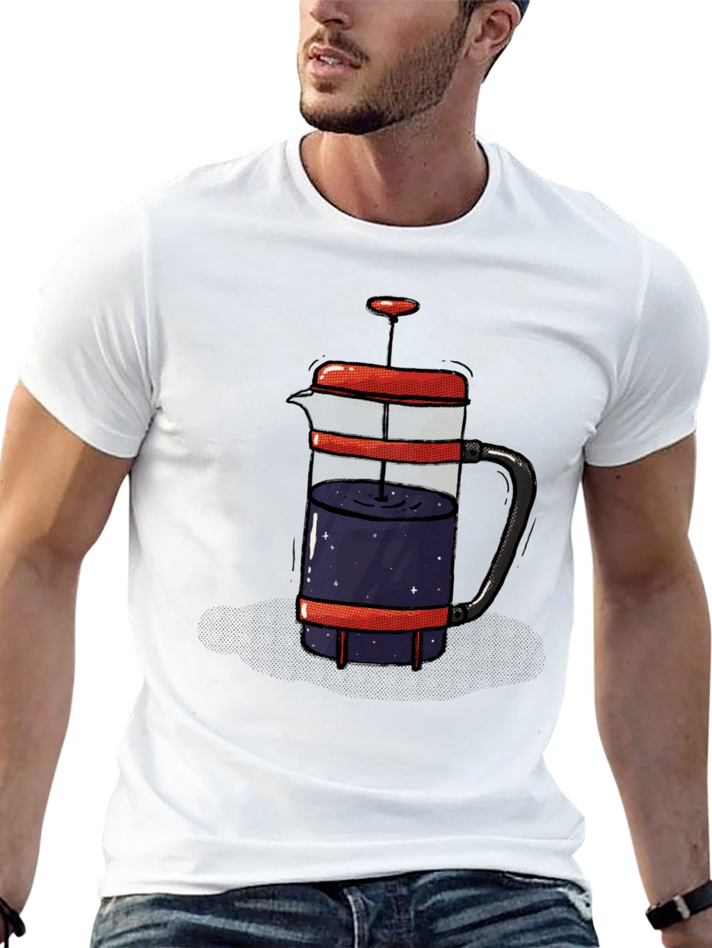 Cosmic Coffee Press Graphic Tee