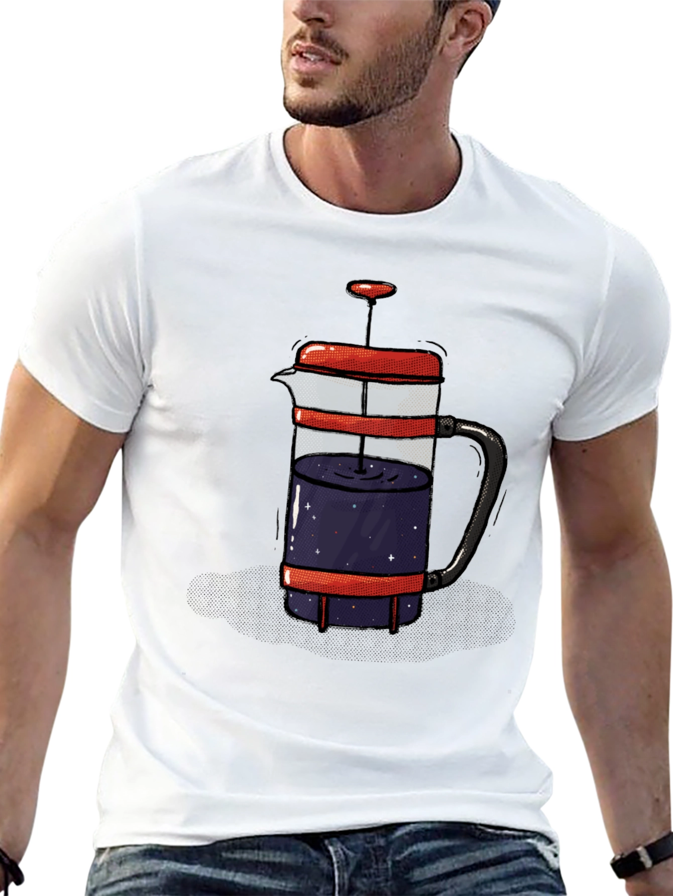 Cosmic Coffee Press Graphic Tee