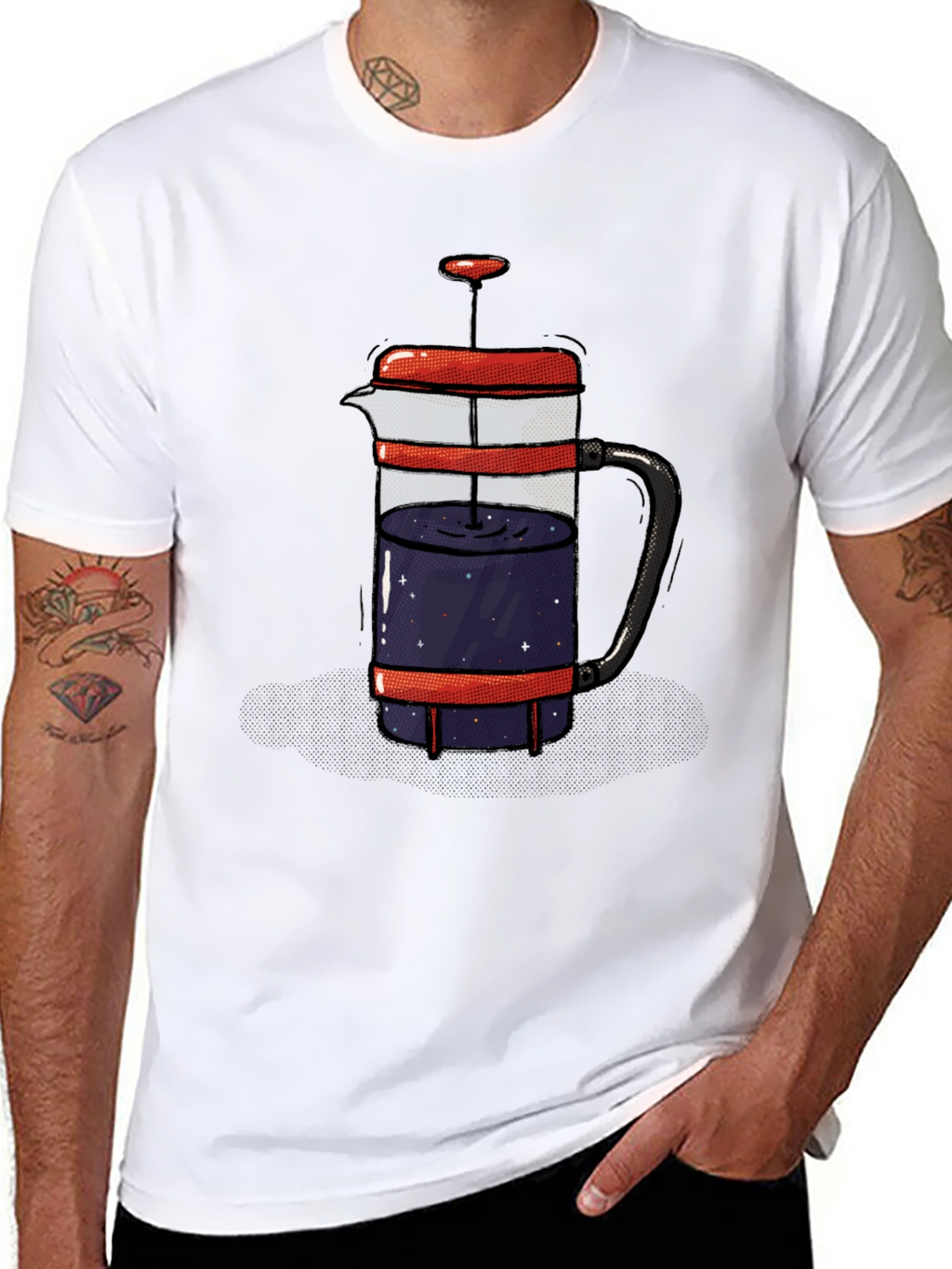 Cosmic Coffee Press Graphic Tee