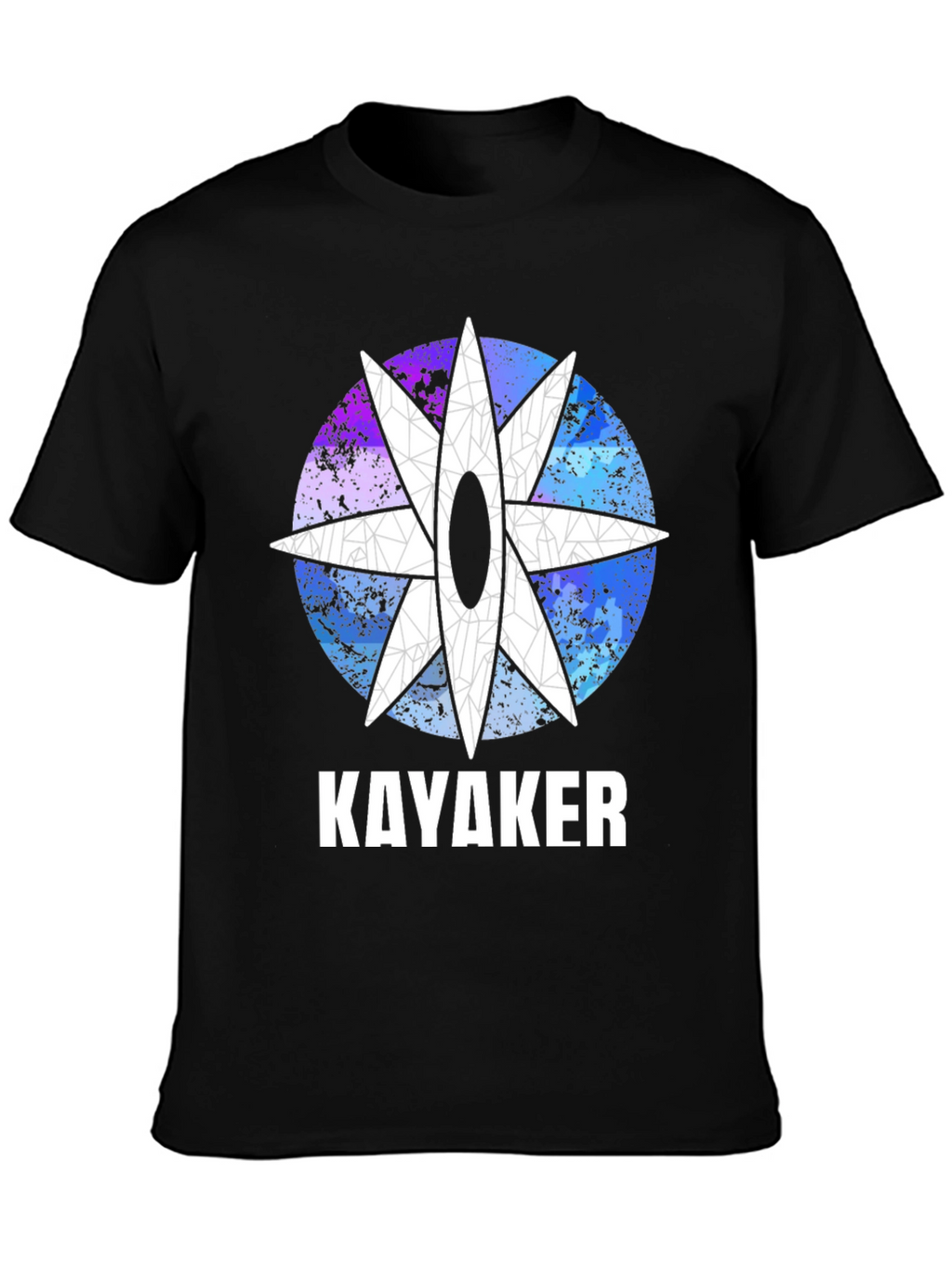Kayaker Graphic T-Shirt - Unique Design