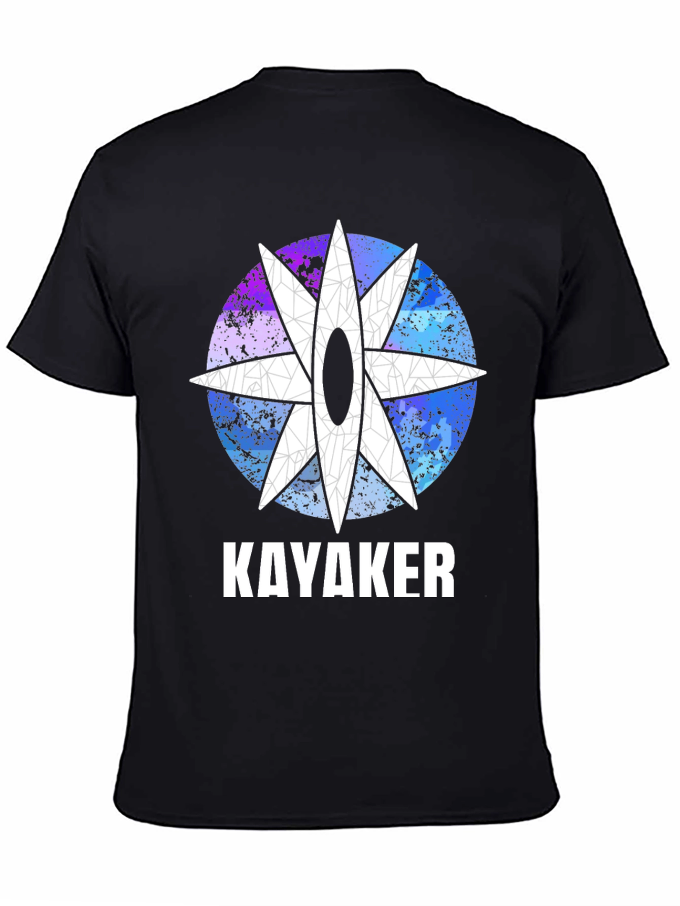 Kayaker Graphic T-Shirt - Unique Design