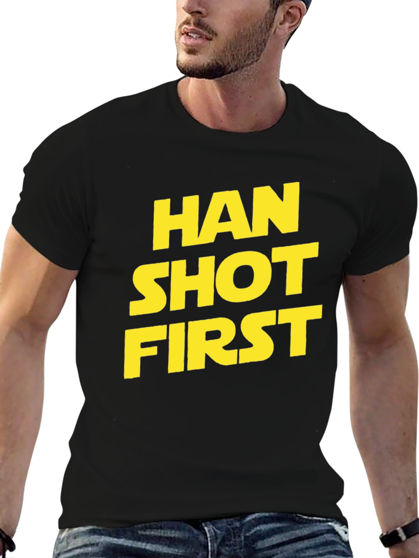 Han Shot First Graphic T-Shirt