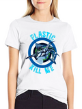 Plastic Kills Fish T-Shirt - Save Marine Life