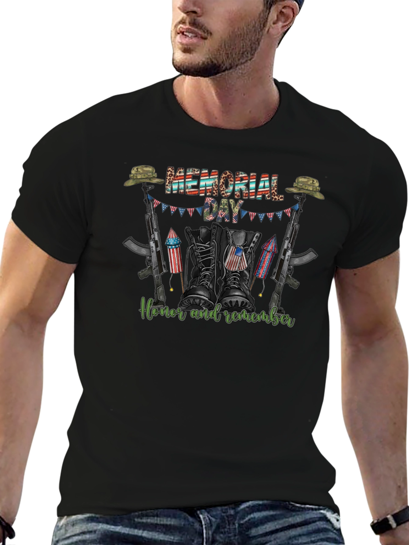 Memorial Day Honor Remember T-Shirt