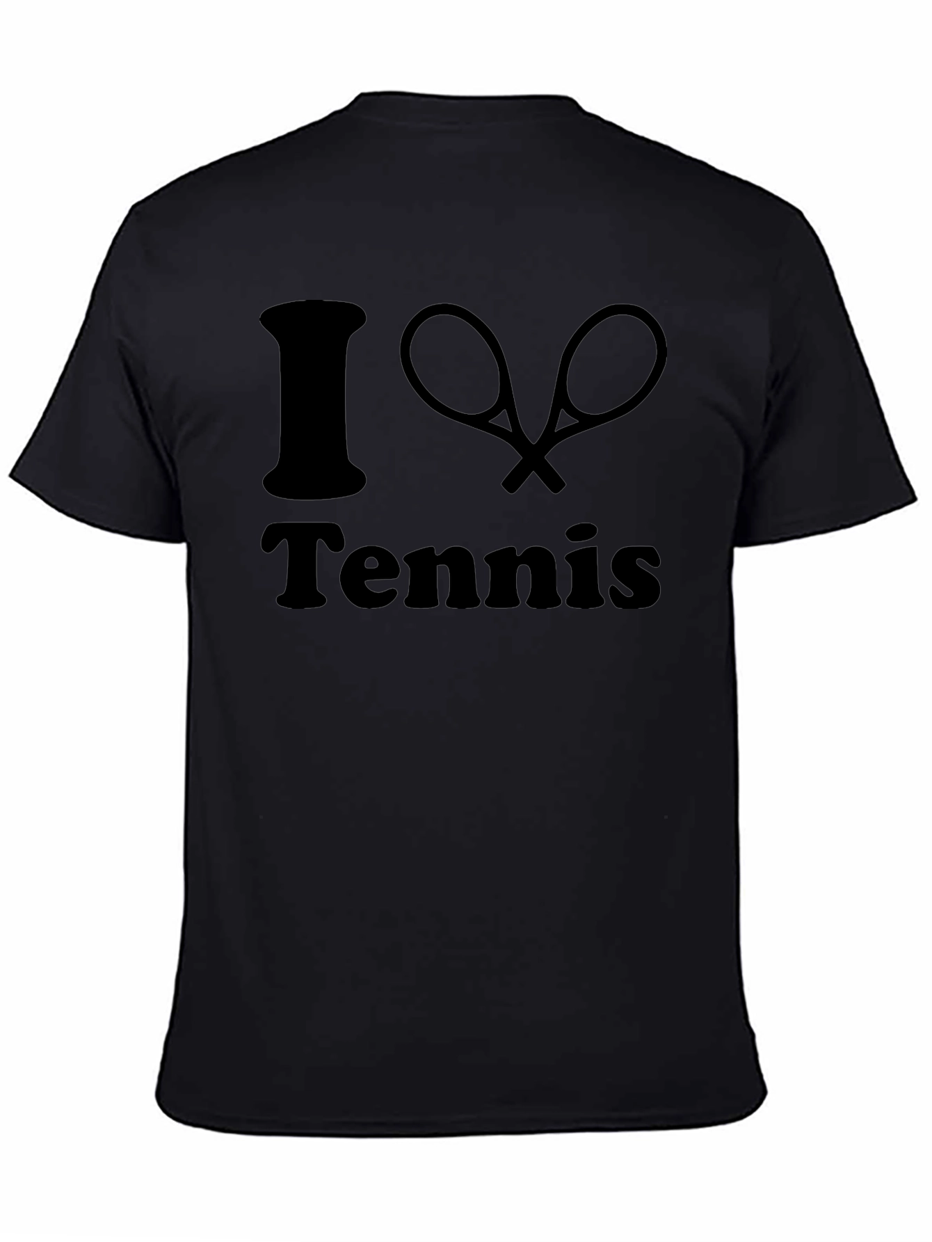 I Love Tennis Graphic T-Shirt