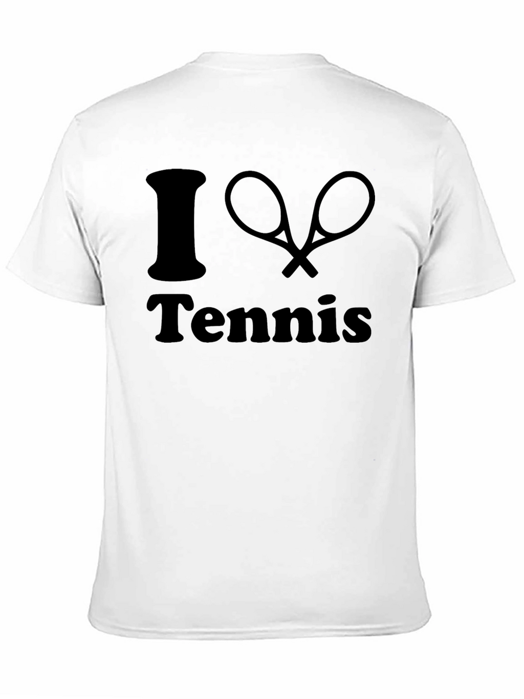 I Love Tennis Graphic T-Shirt
