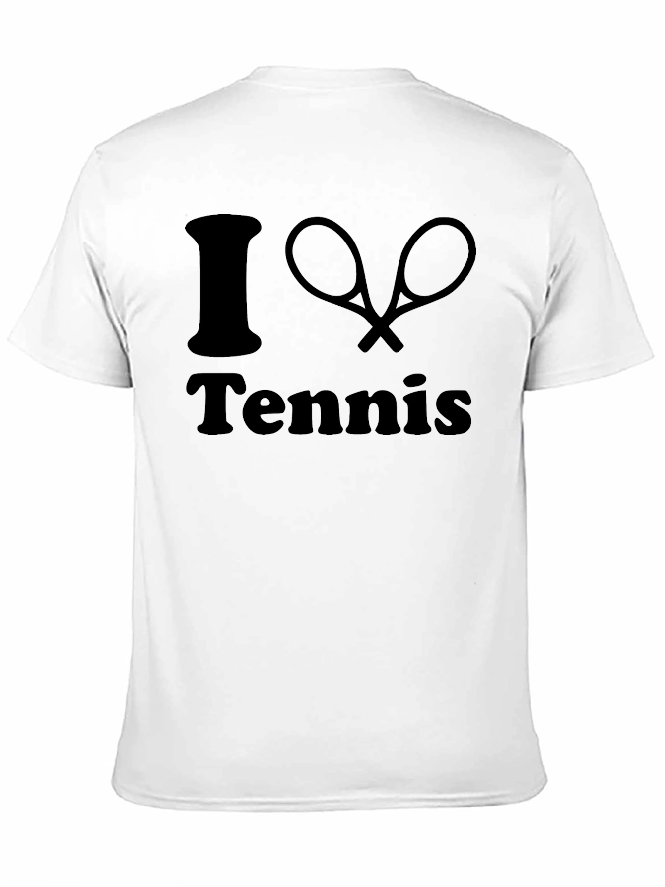 I Love Tennis Graphic T-Shirt