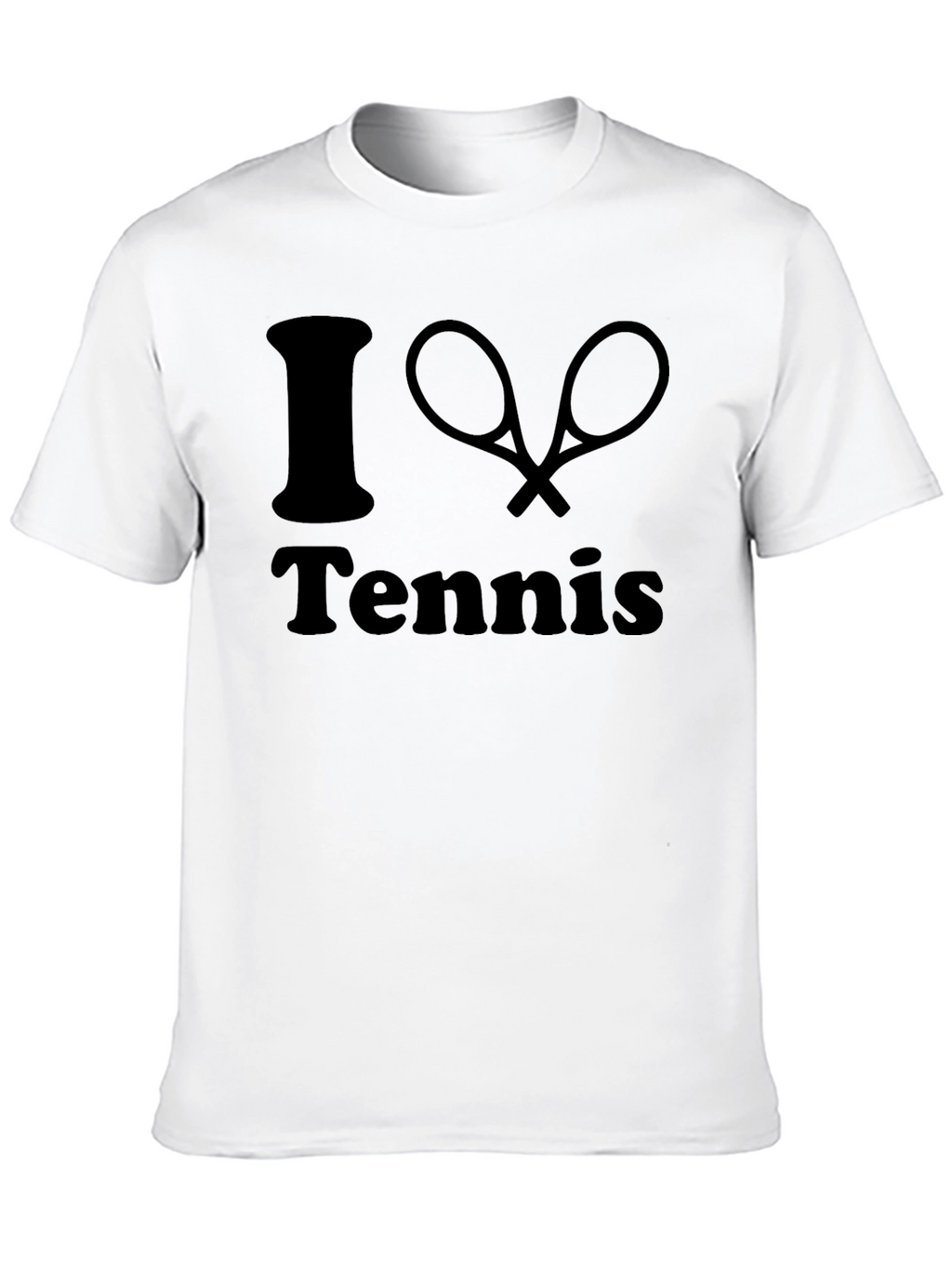 I Love Tennis Graphic T-Shirt