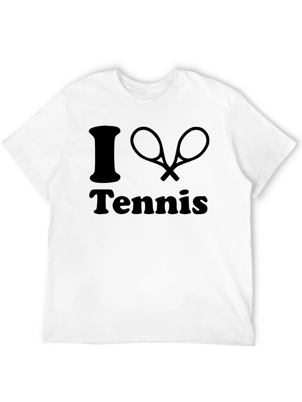 I Love Tennis Graphic T-Shirt
