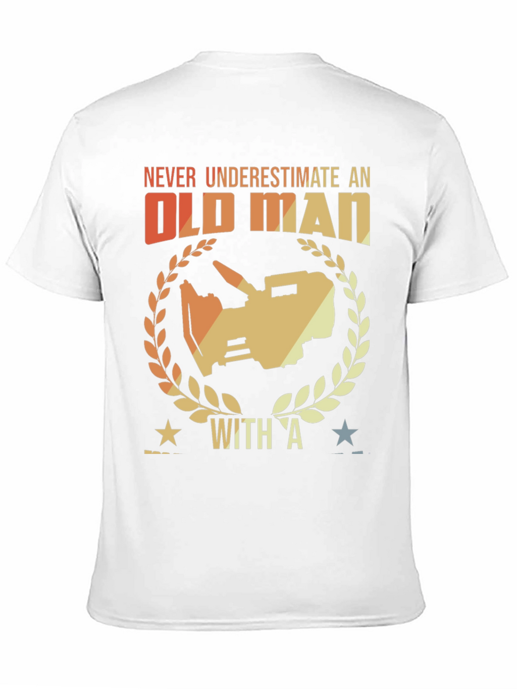 Never Underestimate an Old Man T-Shirt