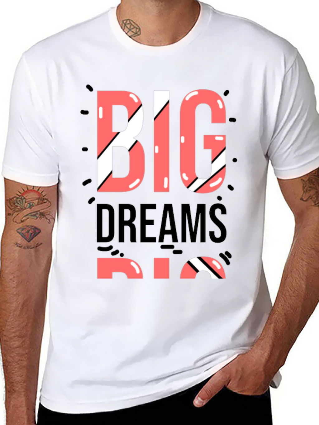 Big Dreams Cotton Graphic Tee