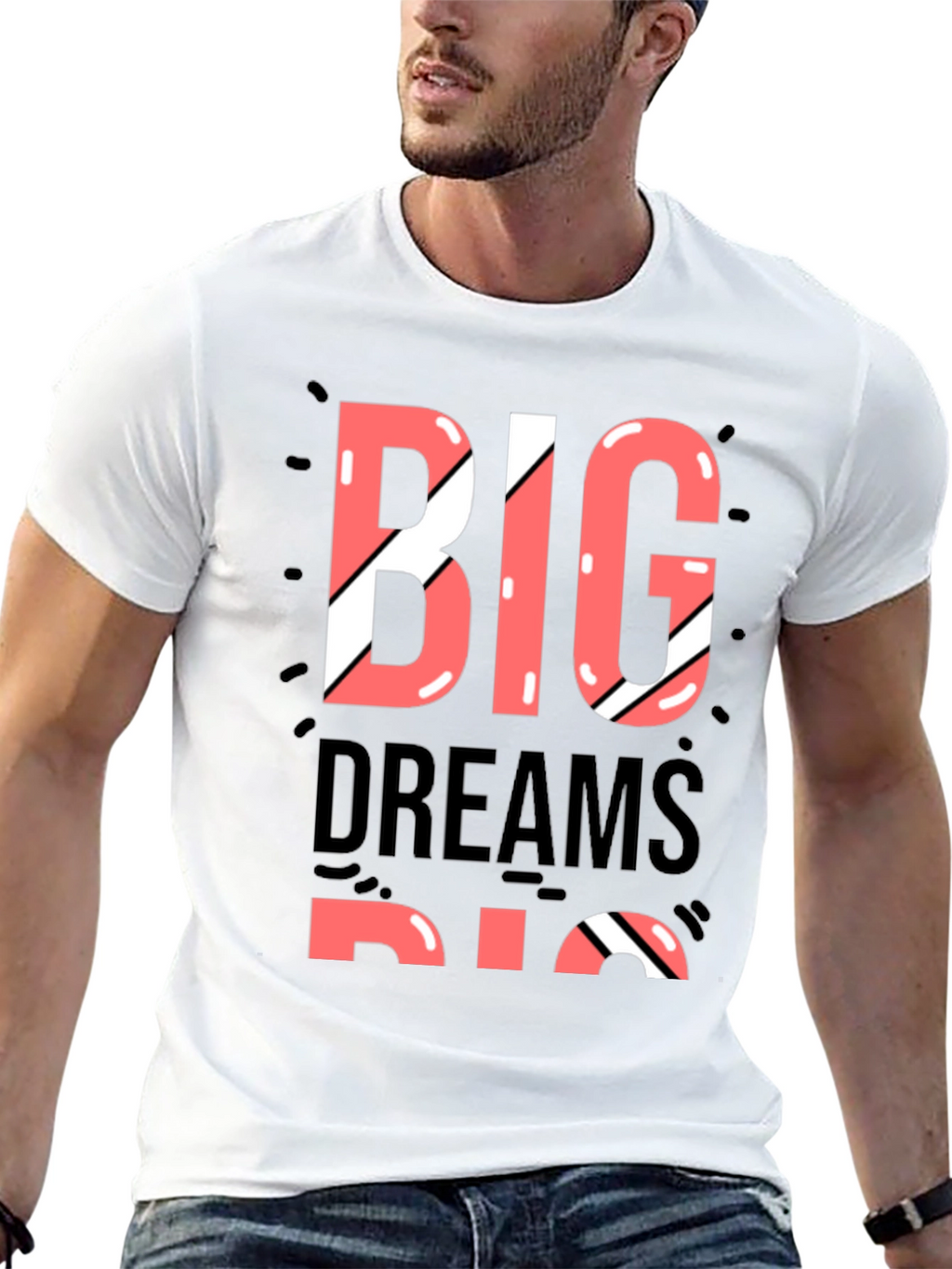 Big Dreams Cotton Graphic Tee