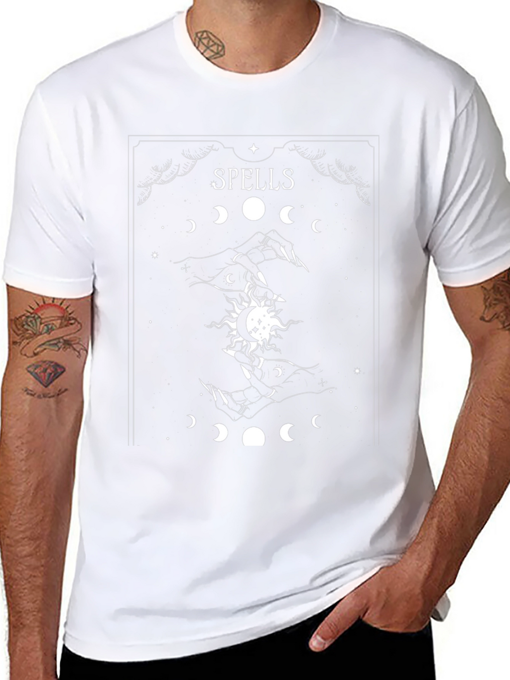 Mystic Spells Graphic Tee - Black