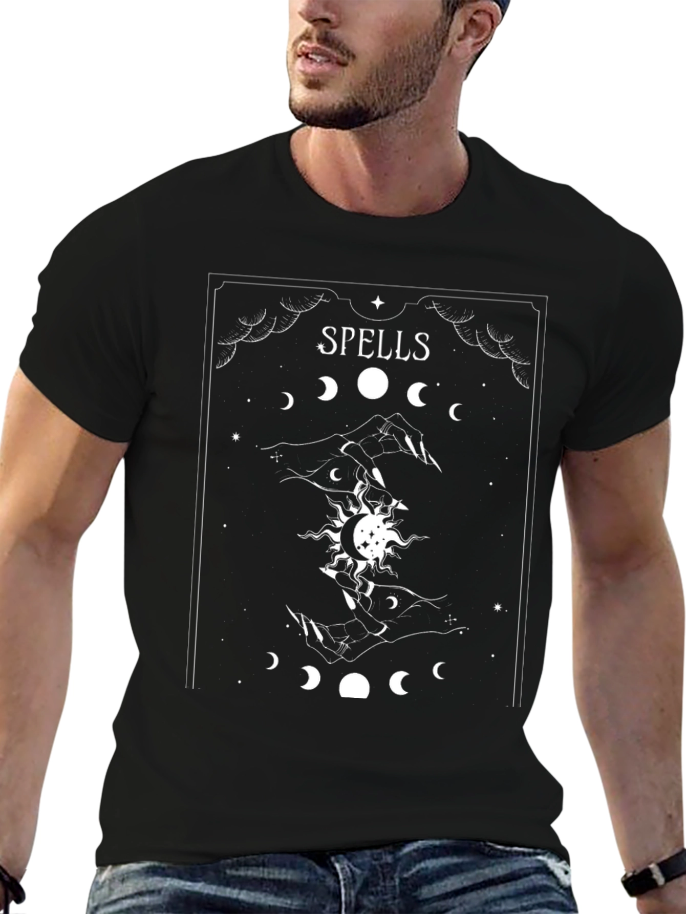 Mystic Spells Graphic Tee - Black