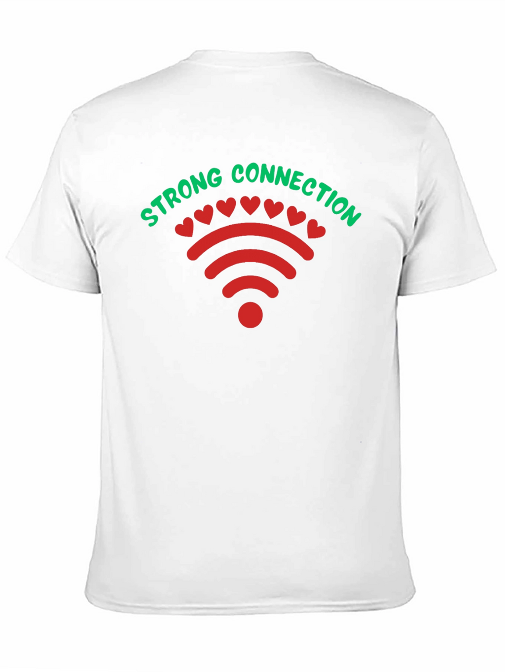 Strong Connection T-Shirt - Funny WiFi Love Tee
