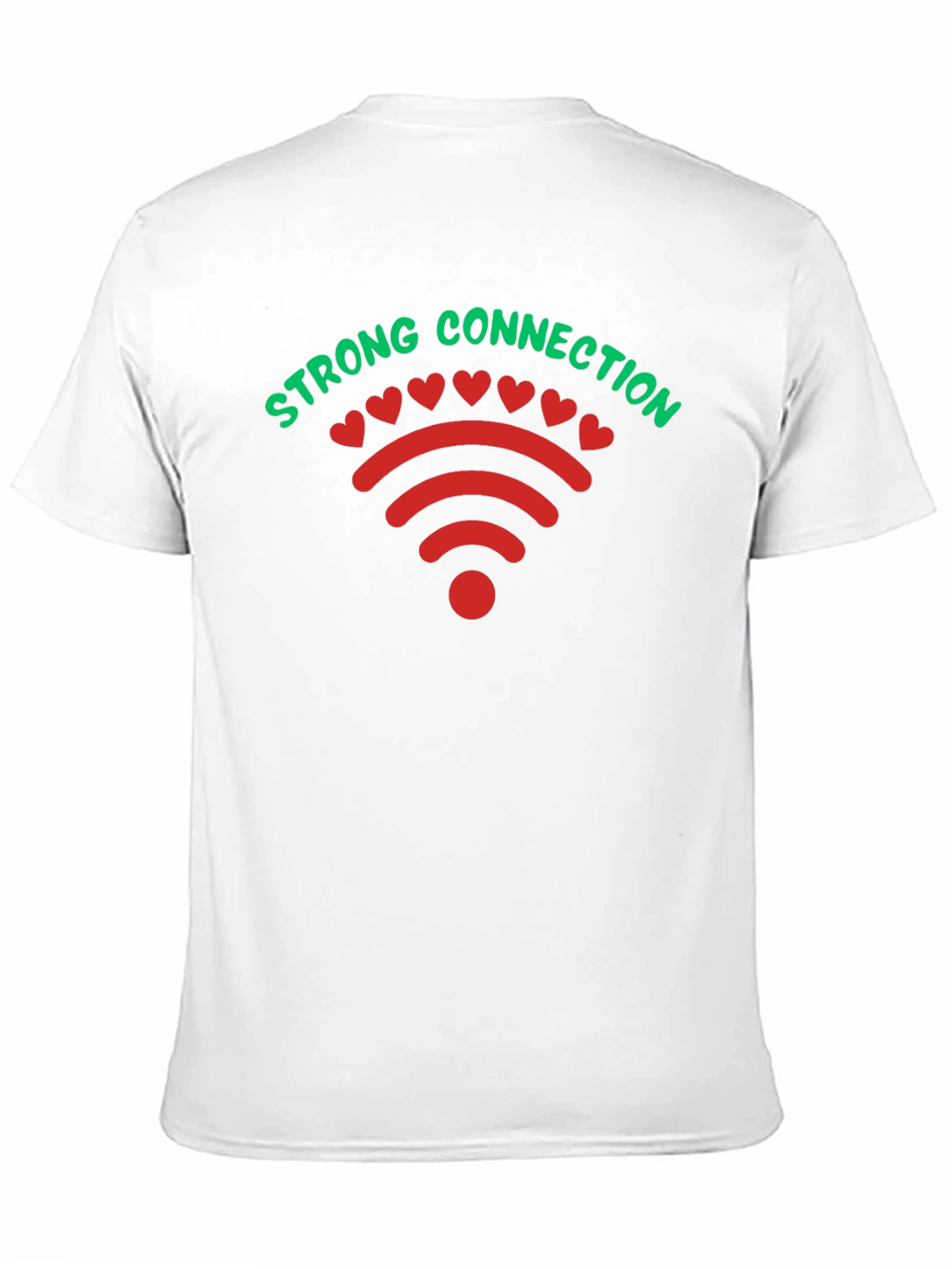 Strong Connection T-Shirt - Funny WiFi Love Tee