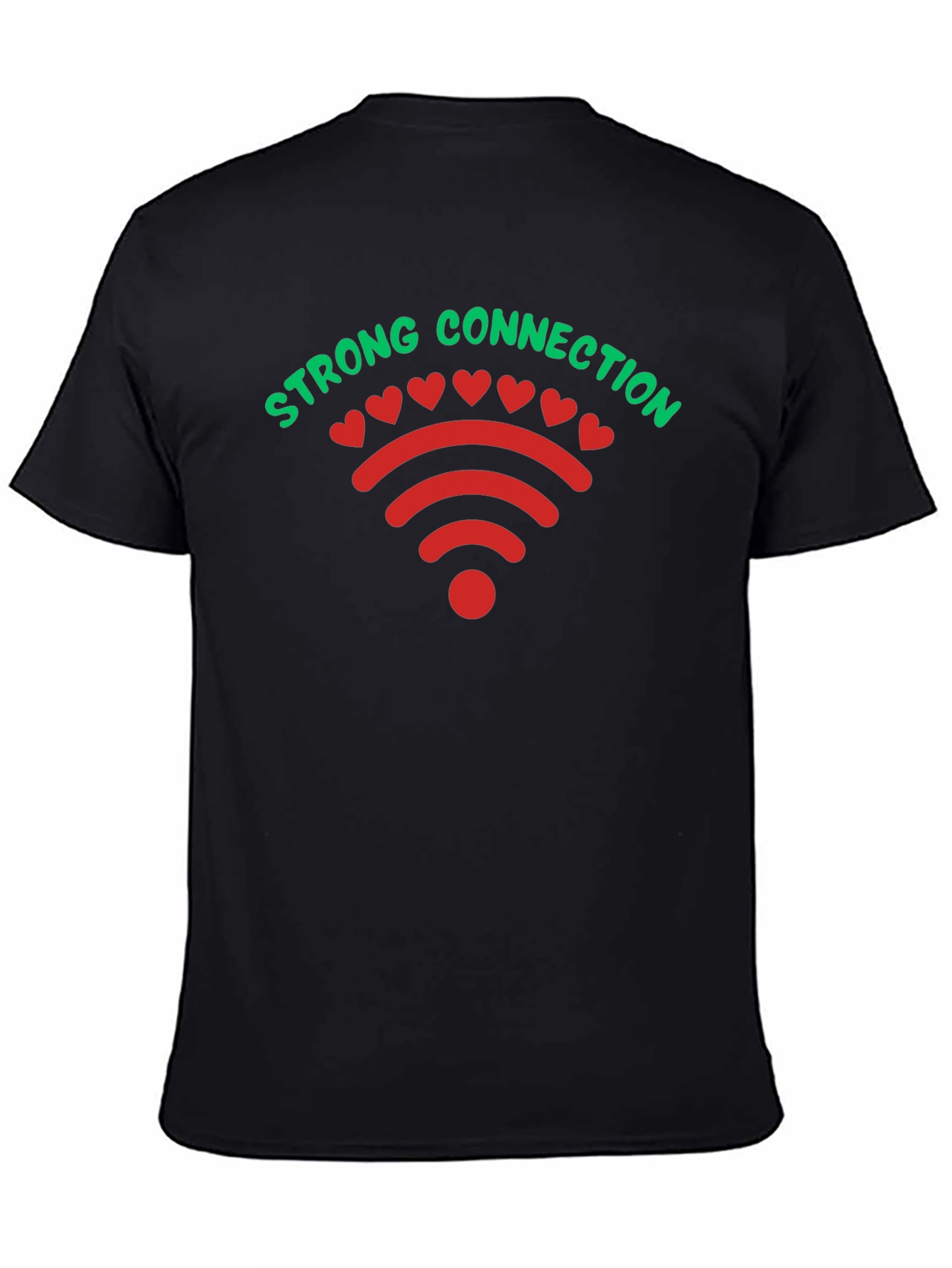 Strong Connection T-Shirt - Funny WiFi Love Tee