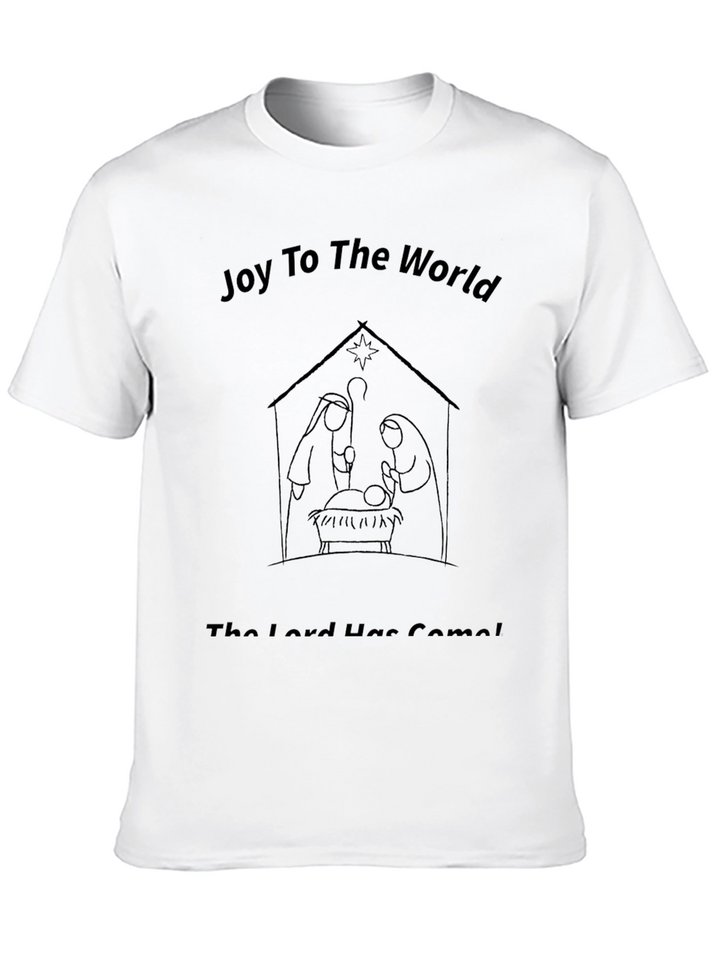 Joy To The World Black T-Shirt