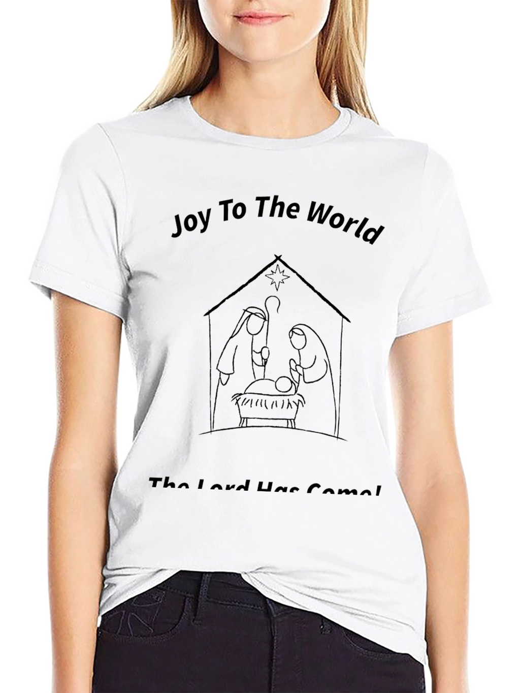 Joy To The World Black T-Shirt