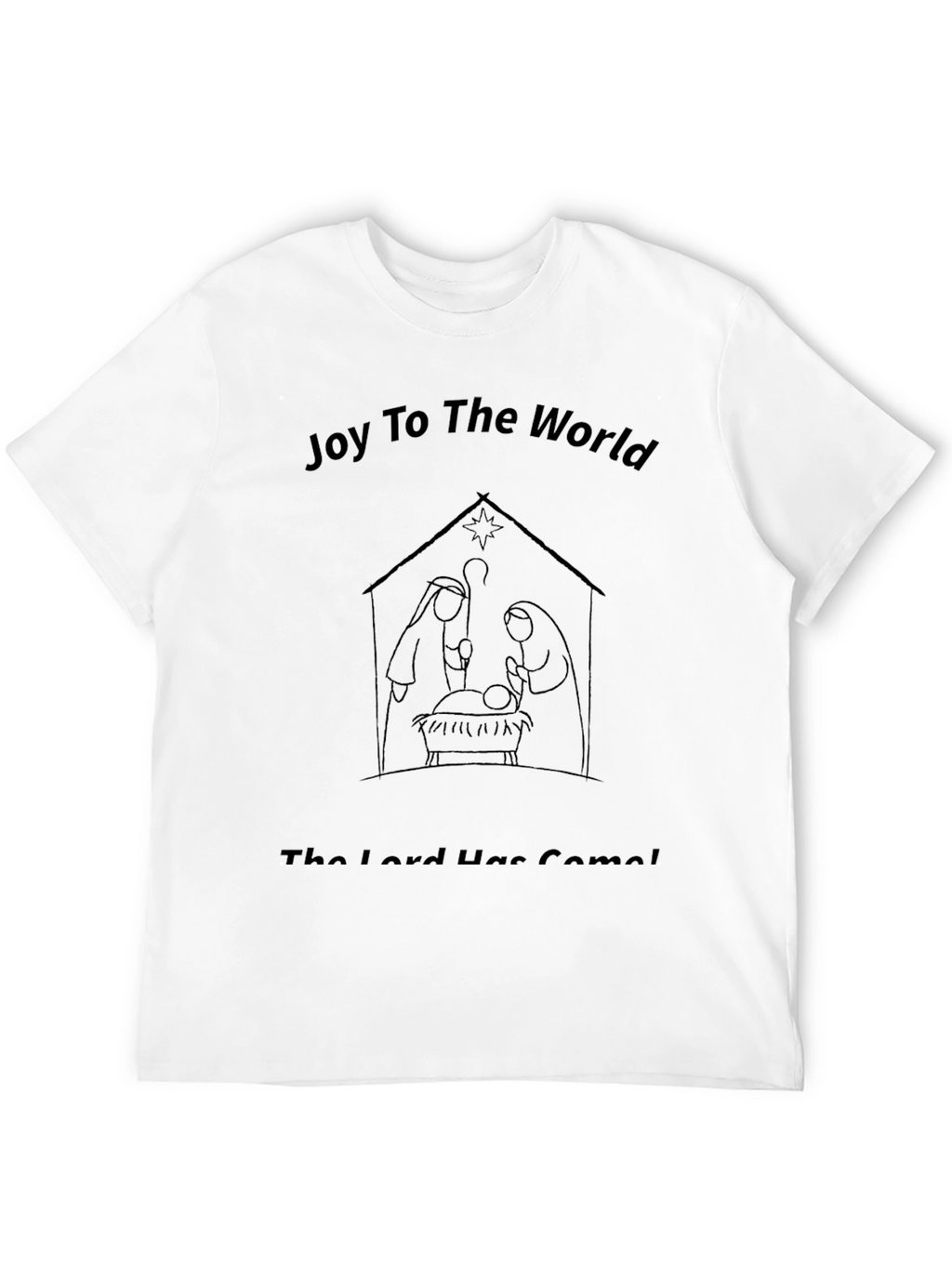 Joy To The World Black T-Shirt