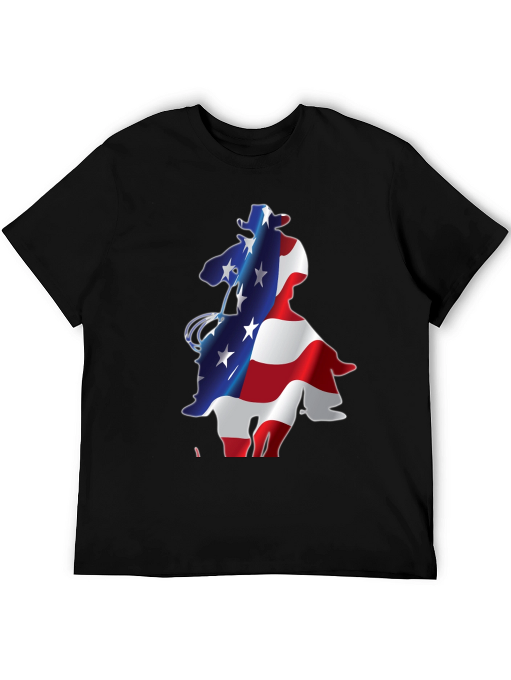 American Cowboy Graphic T-Shirt