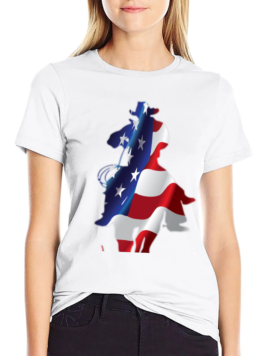 American Cowboy Graphic T-Shirt