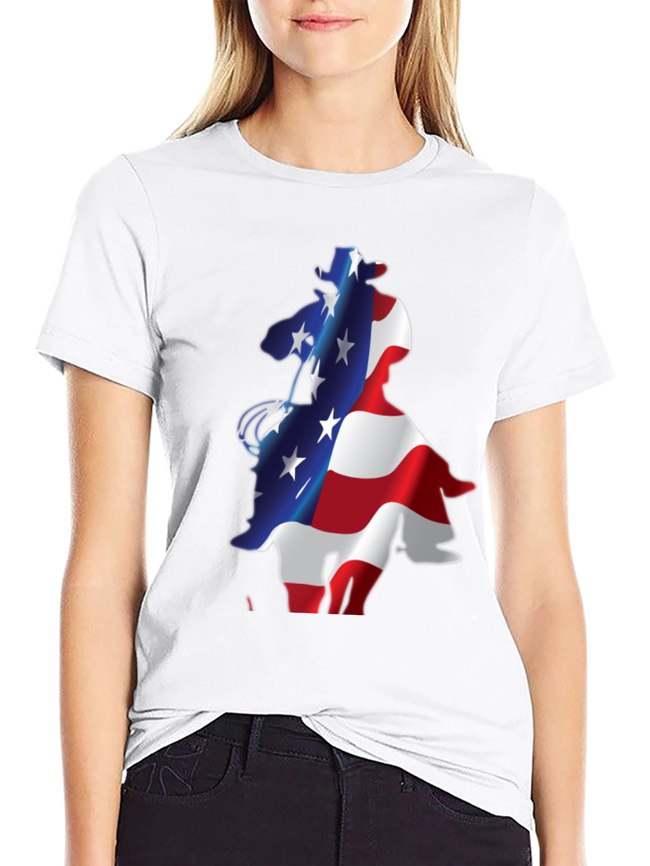 American Cowboy Graphic T-Shirt