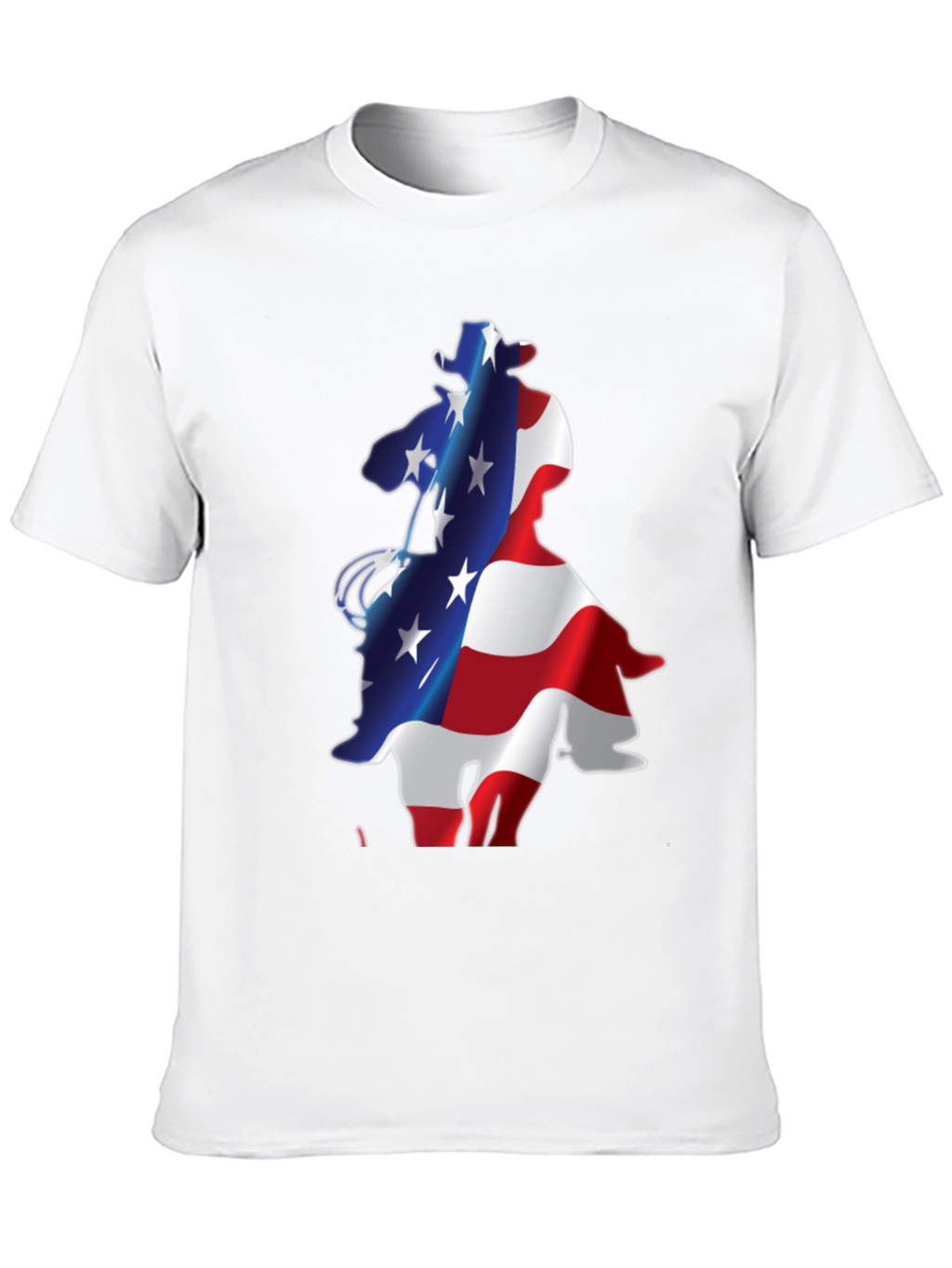 American Cowboy Graphic T-Shirt